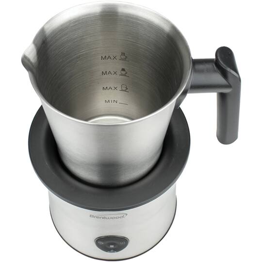 Brentwood 15oz. Cordless Electric Milk Frother, Warmer & Hot Chocolate Maker